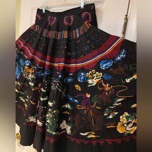 CUTE Novelty Western Circle Skirt 16